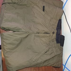 Boy's Columbia Snow Pants 10/12 Green